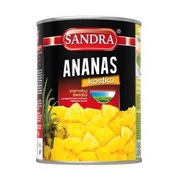 Sandra Canned Fruits Pineapple Cube 580Ml