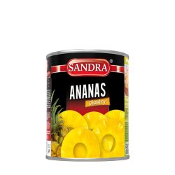 Sandra Canned Fruits Pineapple Slices 3100Ml