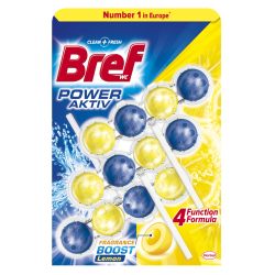 Bref Power Aktiv Lemon Wc Blok 3 X 50G