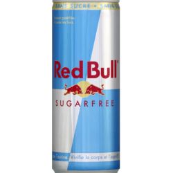 Red Bull Boisson Énergisante Sugar Free : La Canette De 25Cl