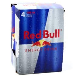 Red Bull Boisson Énergisante : Le Pack De 4 Canettes 355Ml
