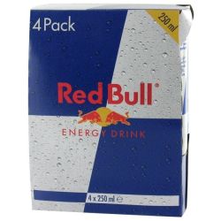 Red Bull Boite 4X25Cl