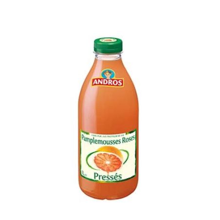 Andros Pet 1L Jus Pamplemousse Pressés Sans Sucre Ajoutée