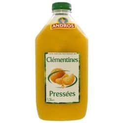 Andros Bouteille 1.5L Pet Jus Clementine
