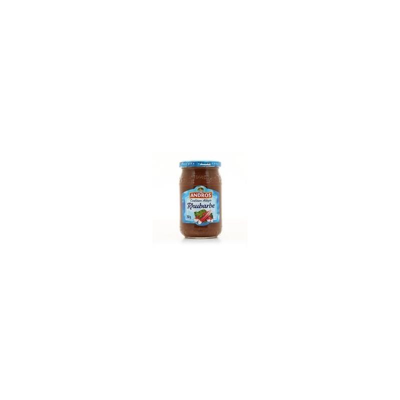 Andros Confiture Allégée Rhubarbe 350G