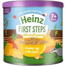 Heinz 7+ Months First Steps Cheesy Veg With Pasta 200G