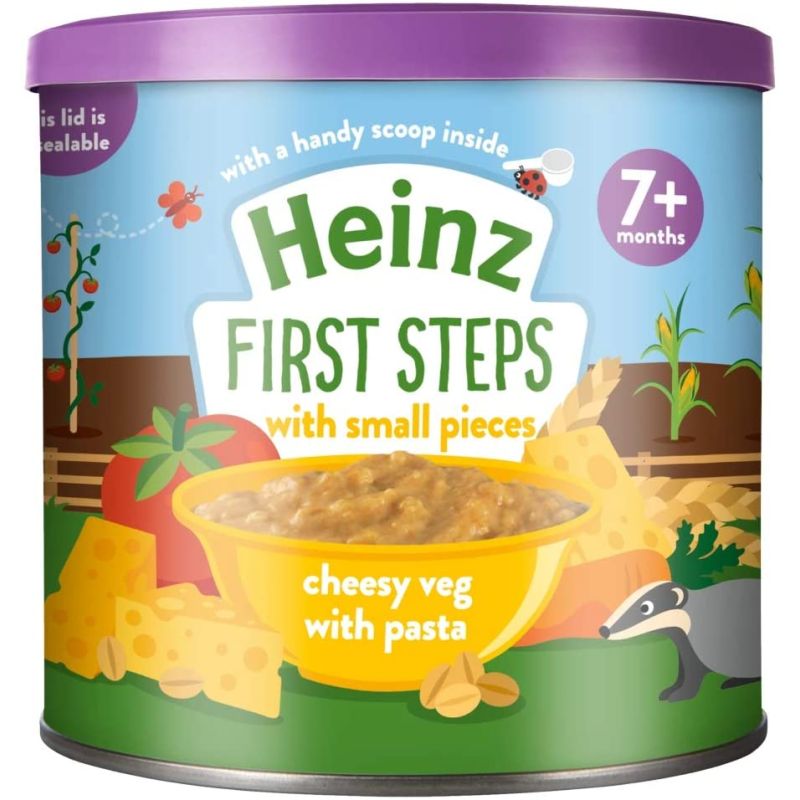 Heinz 7+ Months First Steps Cheesy Veg With Pasta 200G