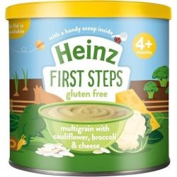 Heinz 4+ First Steps Multigrain Cauliflower Broccoli Cheese 200G