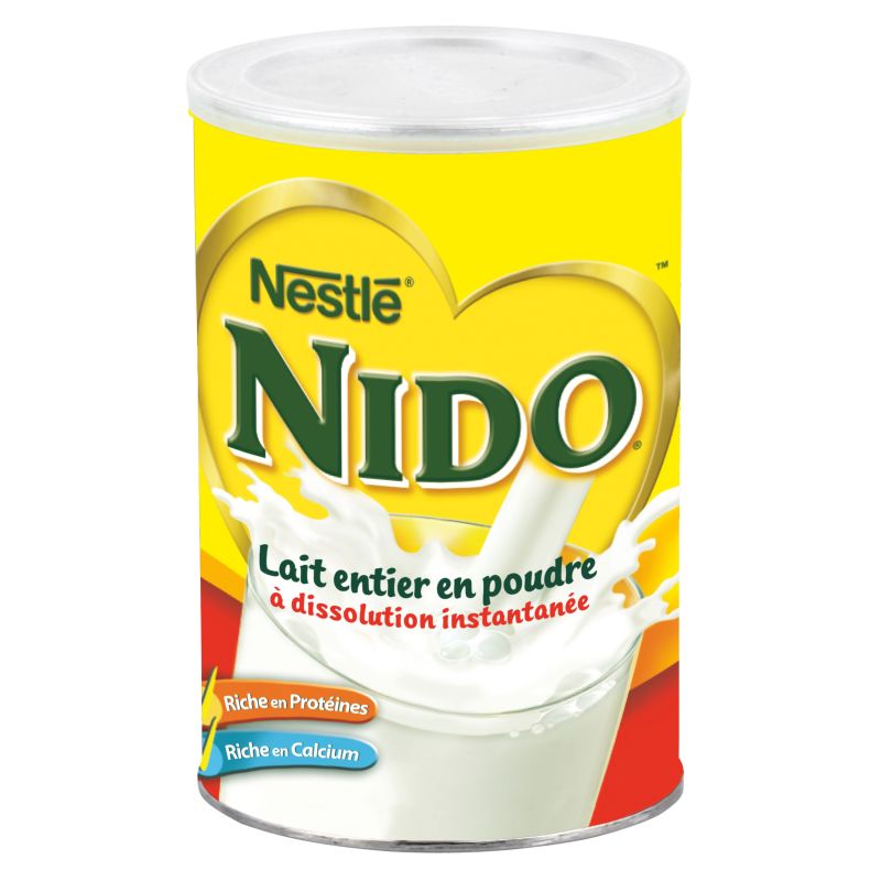 Poudre de lait entier instantané Nestle Nido - 400 g