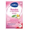 Labell Bandes de cire froide visage karité & amande douce X20