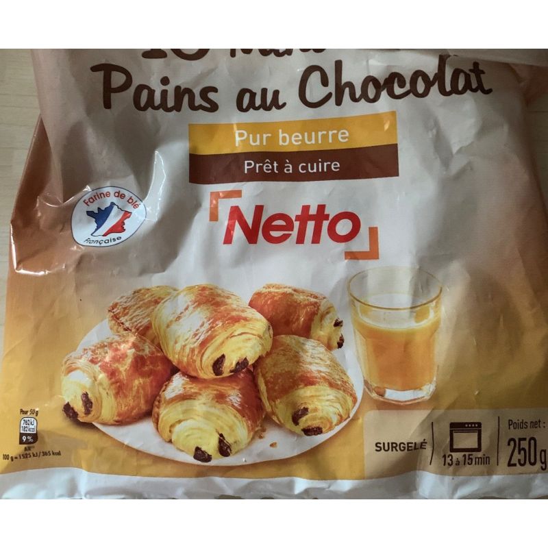 Netto Mini Pain Choc x10 250G