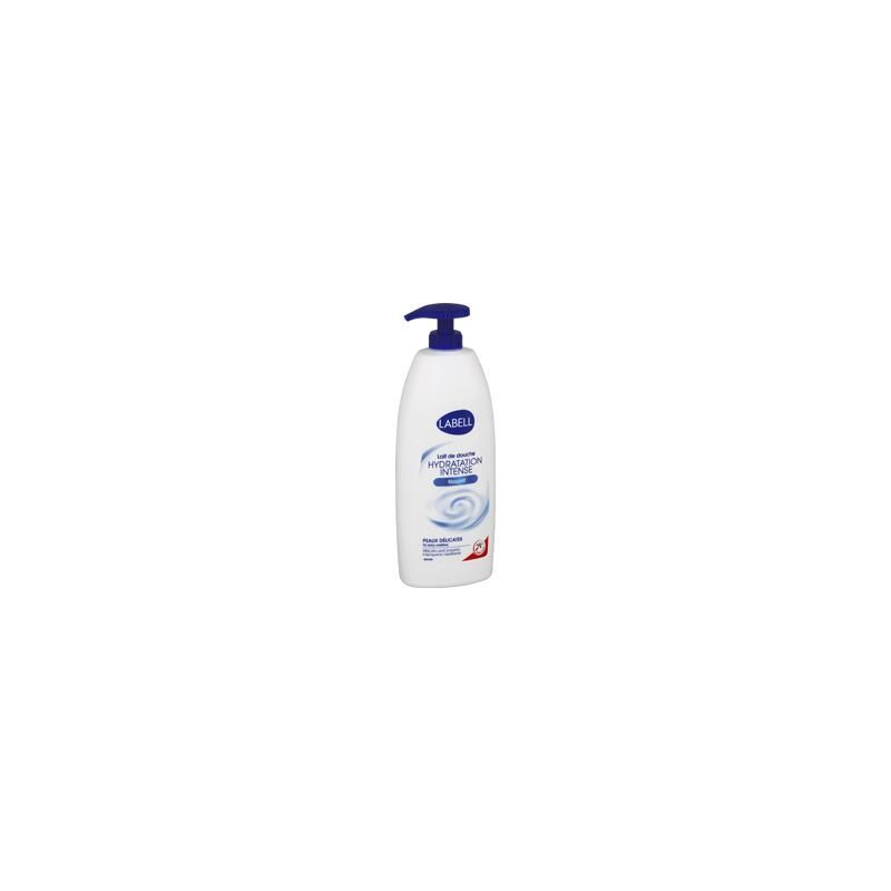 Labell Lait de douche Hydratation Intense peaux délicates750Ml