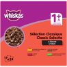 Whiskas Sachets Repas Pour Chats Adultes Aux Viandes : Les 24 De 100 G
