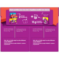 Whiskas Sachets Repas Pour Chats Adultes Aux Viandes : Les 24 De 100 G