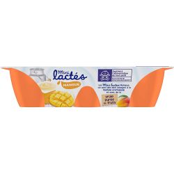 Blédina Les Mini Lactés Mangue De 6 À 36 Mois : Les 6 Pots De 55 G - 330 G