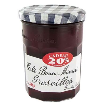 Bonne Maman Gelee Groseille 370G +20% Gratuit