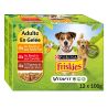 Friskies En Gelée : Au Poulet, Boeuf, À L'Agneau 12X100G