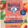 Le P'Tit MarseiL'Ais Solide 3 En 1 Peche Nectarine 80G