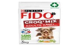 Fido Adulte Croquettes pour chien Boeuf/céréales/légumes : le sac de 3kg