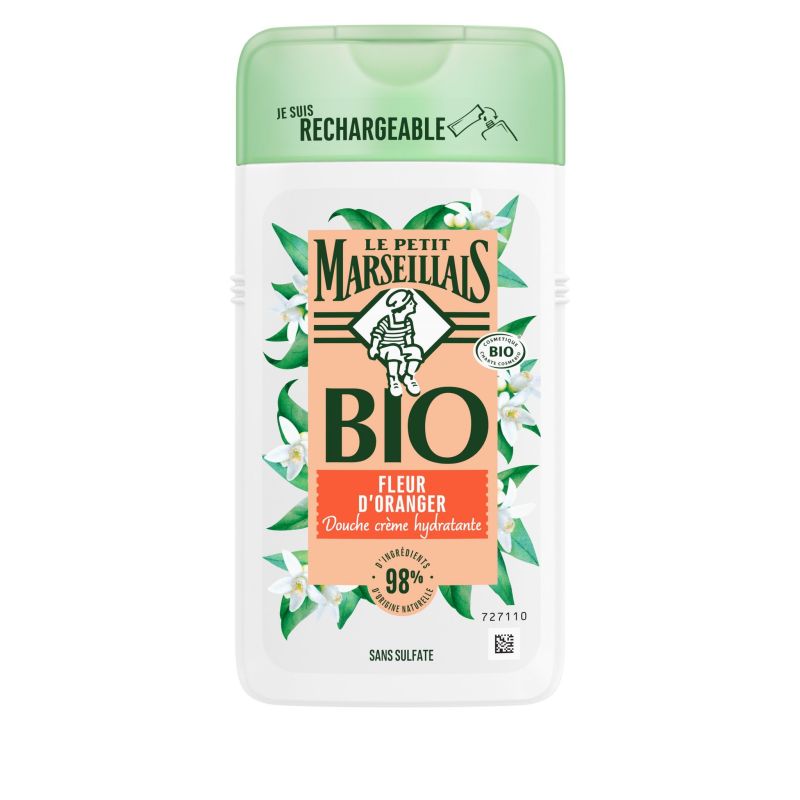 Le Petit Marseillais Douche crème hydratante fleur D'Oranger bio 250ml