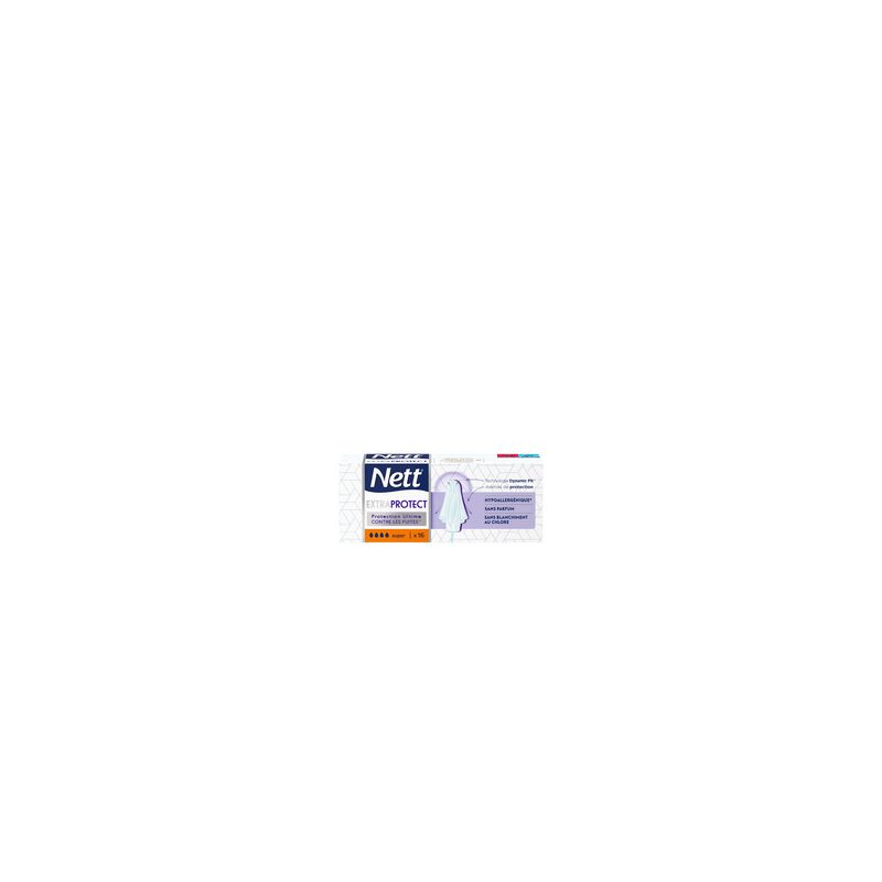 Nett Extra Protect Tampons Digitaux Normal Boite X16