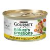 Gourmet Mini Bouchées : Poulet Garniture Epinards-Tomates 85G