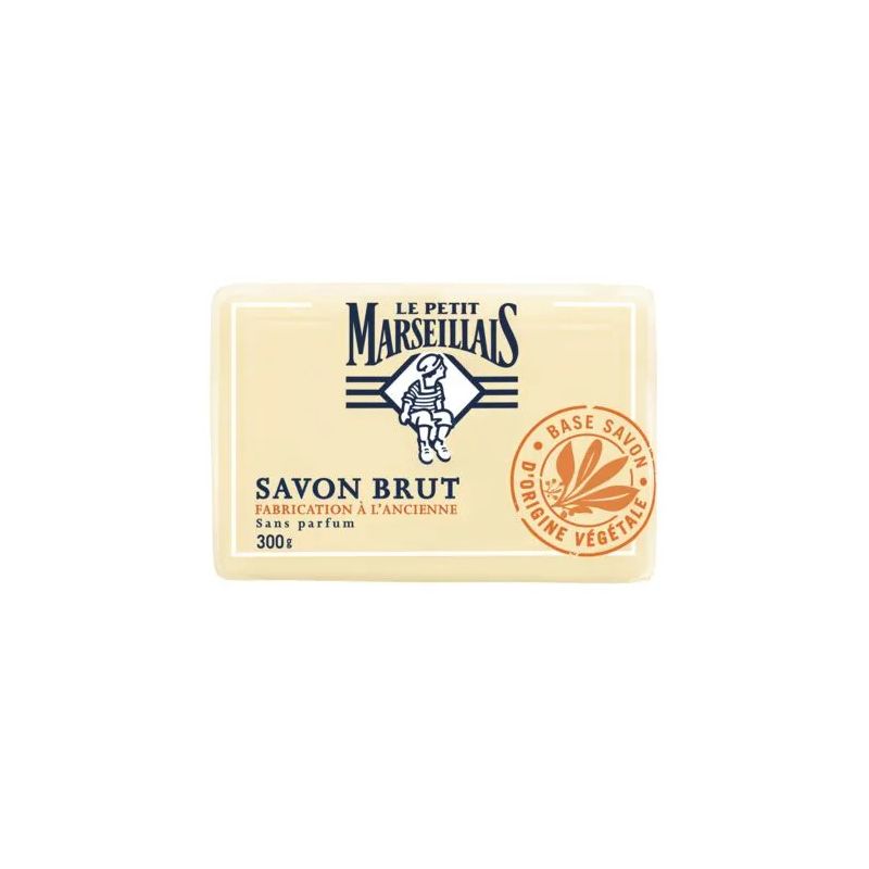 Le Petit Marseillais Savon Brut Fabrication Ancienne Sans Parfum : le savon de 300 g