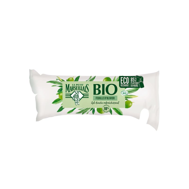 Le P'Tit MarseiL'Ais Berlingot Recharge Zel Dch Bio Rafraichissant Feuille Olivier 250Ml