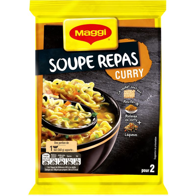 Maggi Soupe Repas Curry 116.9G