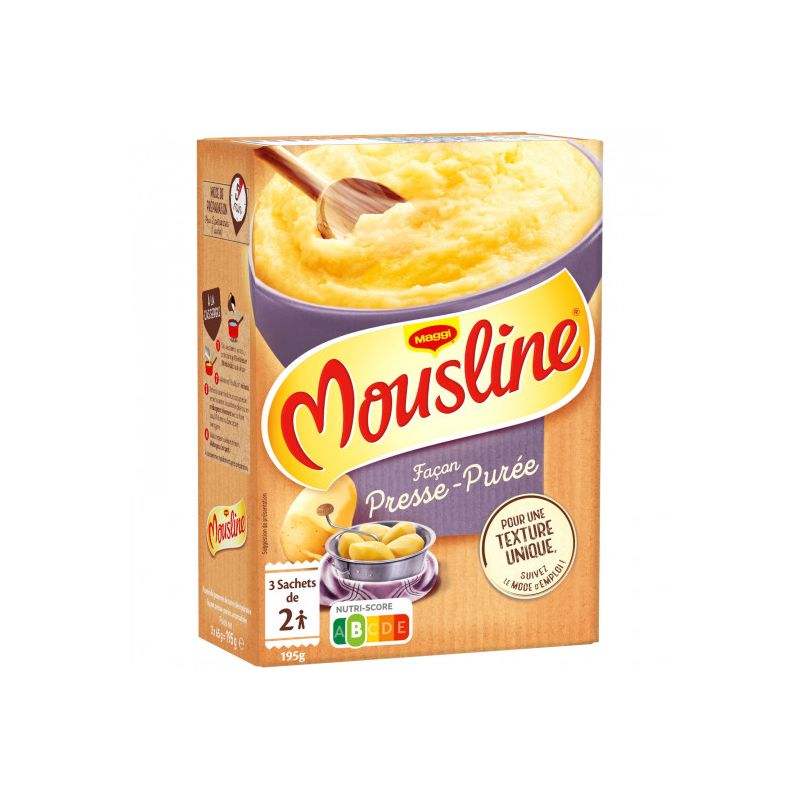 Mousline Presse Puree Anc 195G