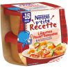 Nestlé Baby meals 15+ months Basquaise chicken vegetables: 2 jars of 200g