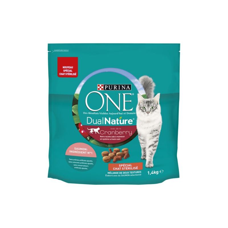 Purina One Special Sterilized Cat - Salmon With Cranberry 1.4Kg