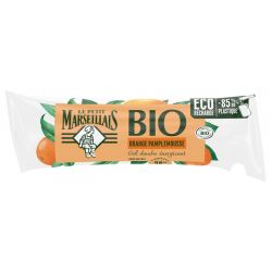 Le P'Tit MarseiL'Ais Berligot Orange Grapefruit Energizing Organic Shower Zel Refill: 250mL refill