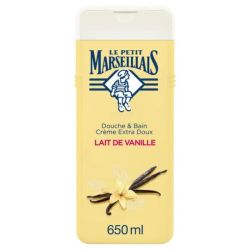 Le P'Tit MarseiL'Ais Extra Gentle Bath & Shower Zel VaniL'A Milk 650Ml