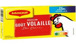 Maggi Bouillon halal de volaille : la boite de Cubes - 80 g