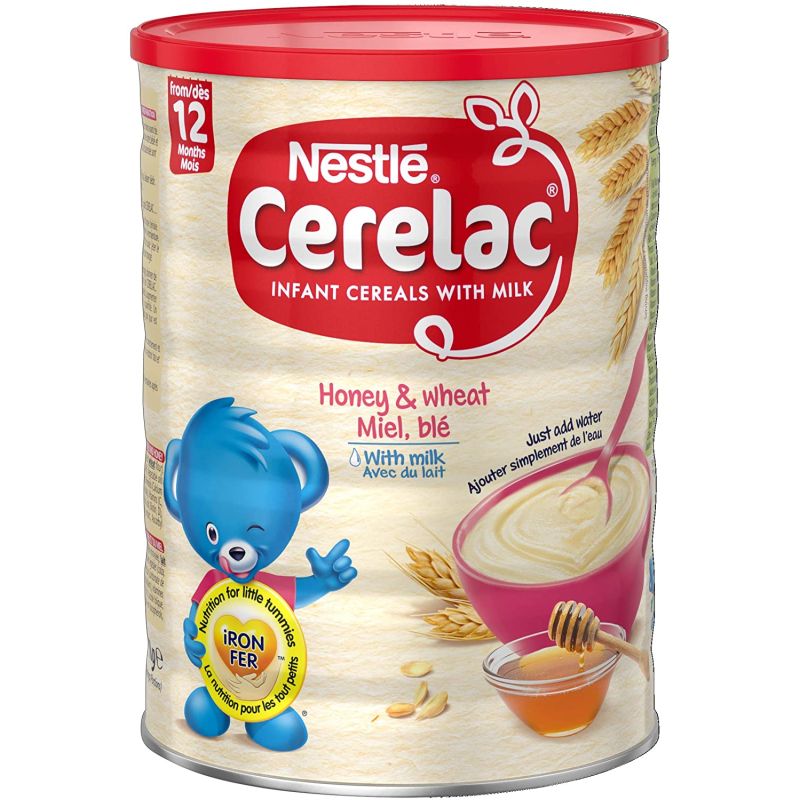 Nestlé Lait en poudre pour bébé Cerelac 1Kg