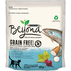 Purina Beyond Dry cat food with Salmon with Cassava: the 325g bag