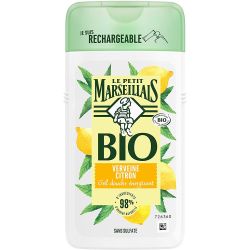 Le P'Tit MarseiL'Ais Lemon Verbena Energizing Organic Shower Gel: 250mL bottle