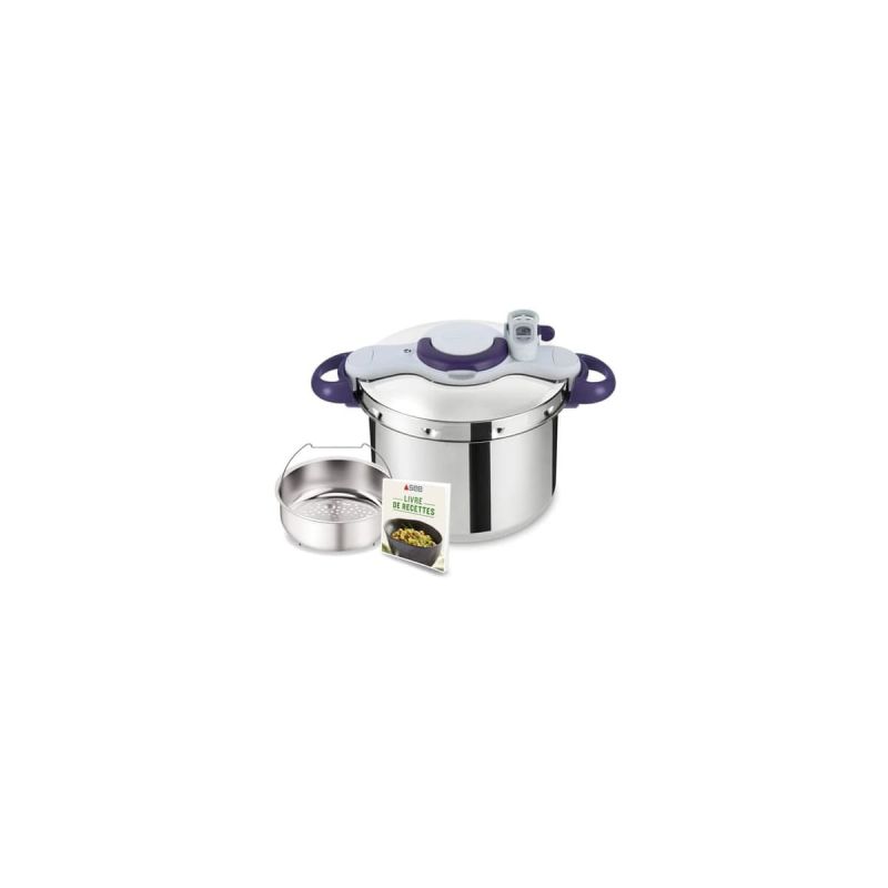 Seb Autocuiseur Clipso Minut Perfect Violet 9 L