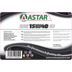 Astar Sae 15W40 E7 - 5L