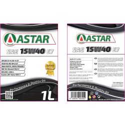 Astar Sae 15W40 E7 - 1L