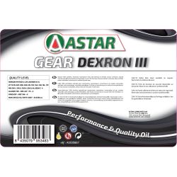 Astar Gear Dexron Iii - 5L