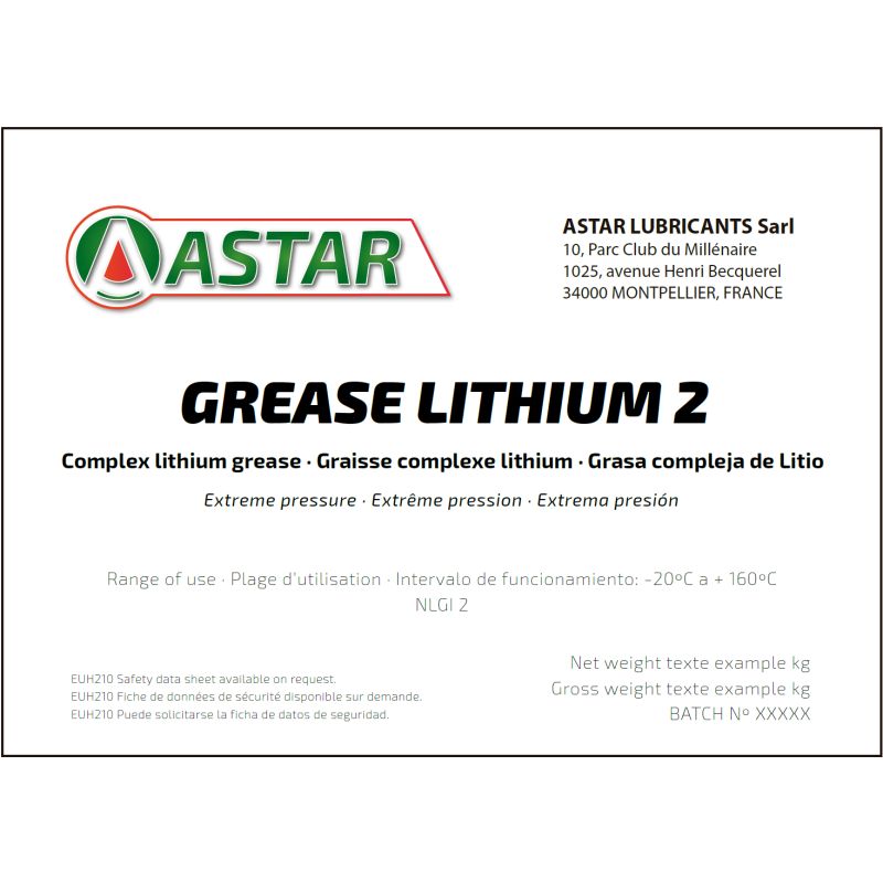 Astar Grease Lithium 2 - 400gr