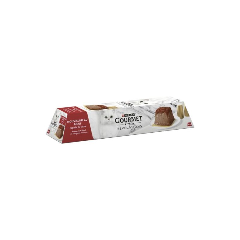 Gourmet Les Mousselines Nappées De Sauce : Boeuf 4X57G
