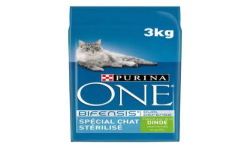 Purina One Spécial Chat Stérilisé - Dinde Et Blé 3Kg