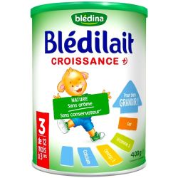 Blédina Bledilait Croissance + 400G Des_12_Mois