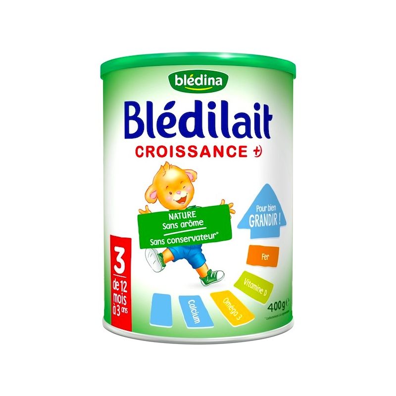 Blédina Bledilait Croissance + 400G Des_12_Mois