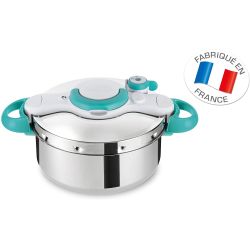 Seb Autocuiseur Clipso Minut Easy Blue Cocotte Minute 4,5 L. Tous Feux Dont Induction