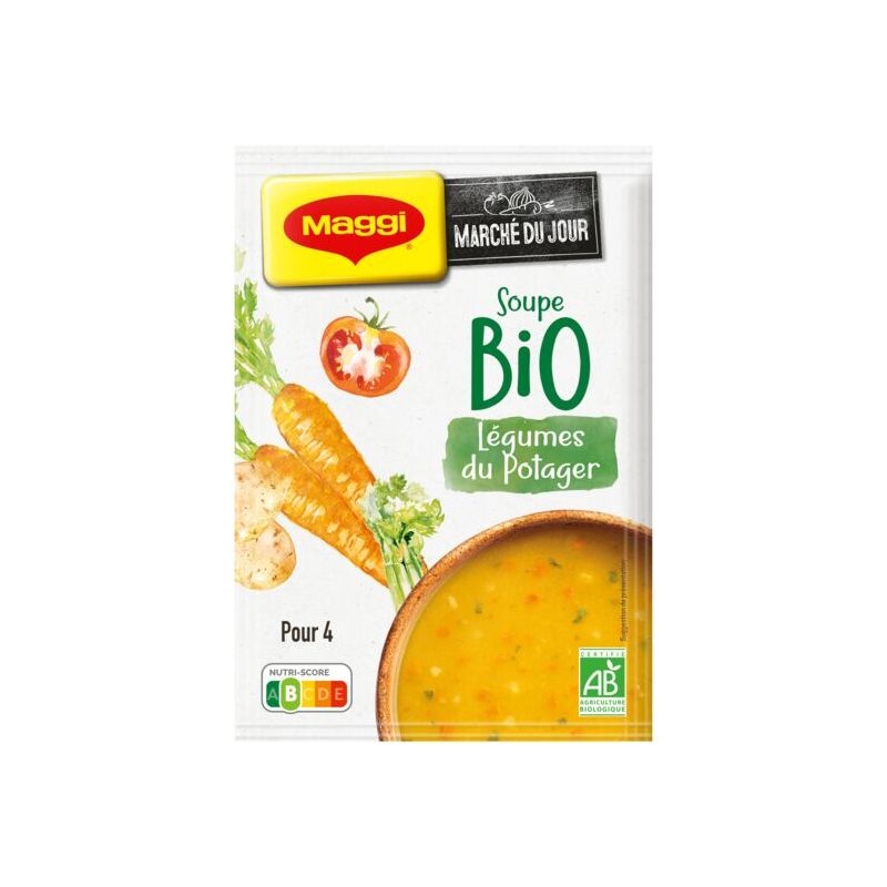 Maggi Soupe moulinée légumes du potager : la brique de 90g