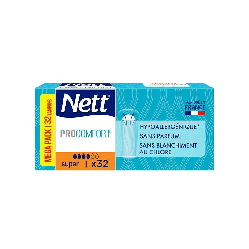 Nett Procomfort Tampons Digitaux Super Boite X32